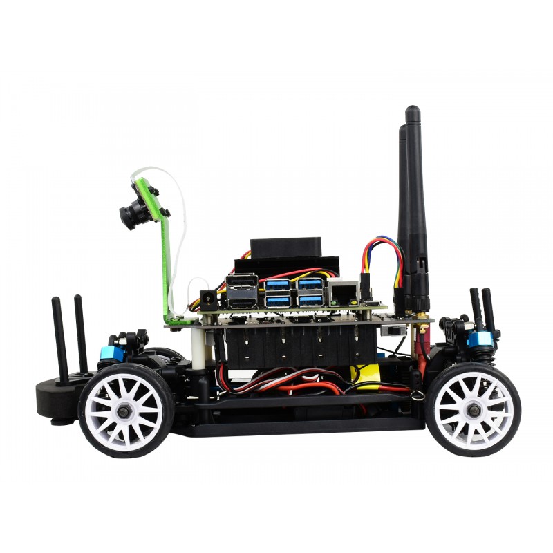 JetRacer Pro AI Kit, High Speed AI Racing Robot Powered by Jetson Nano, Pro Version มาพร้อมบอร์ด Waveshare Jetson Nano Dev Kit (Supports ROS, ของแท้จาก Waveshare)