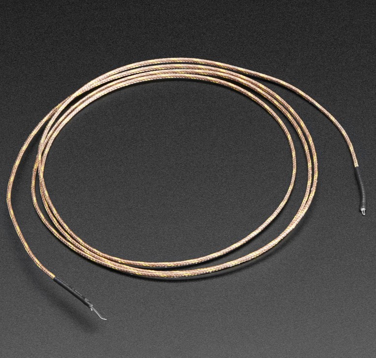 Thermocouple Type-K Glass Braid Insulated - K (แท้ Adafruit, USA)