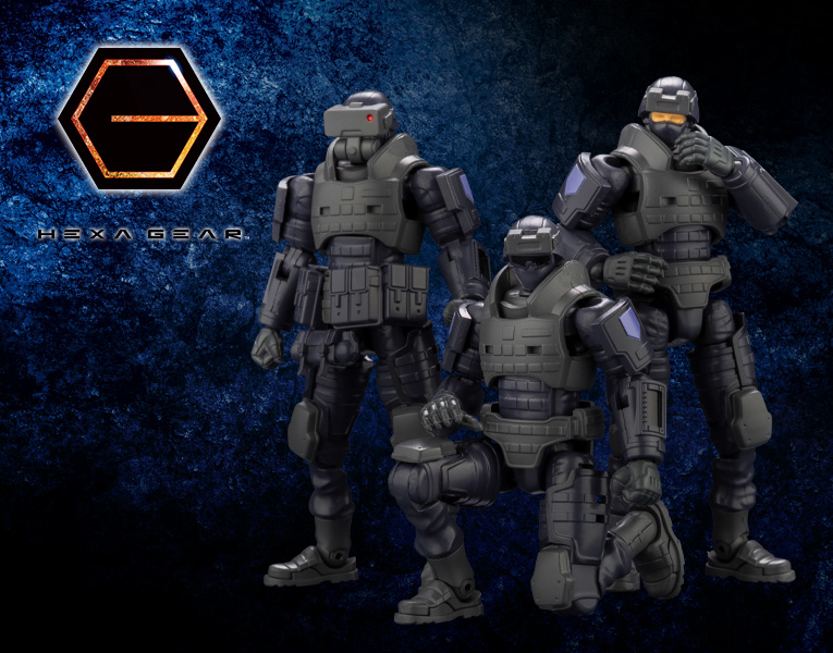 Hexa Gear 1/24 Early Governor Vol.1 Night Stalkers Pack