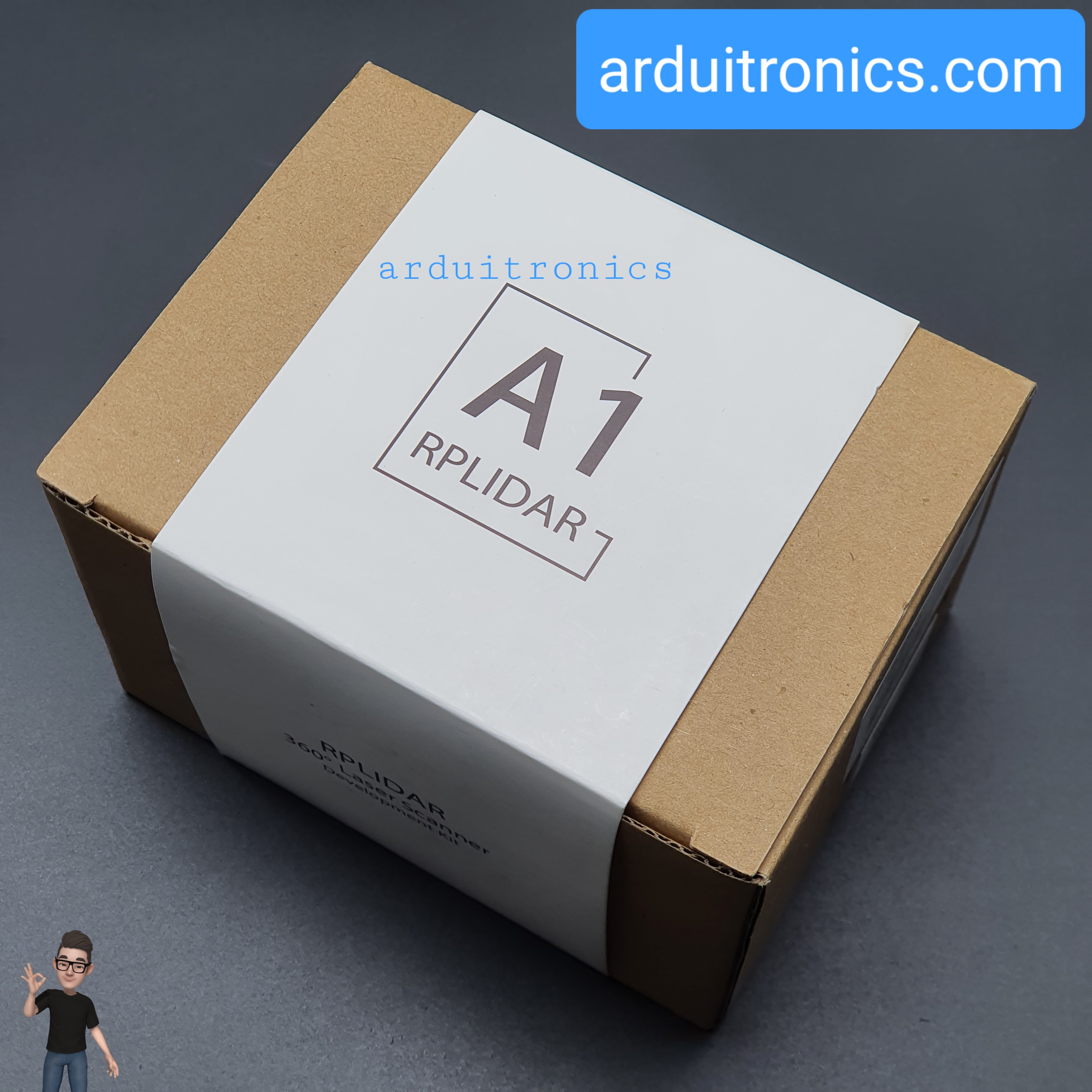 RPLIDAR A1M8-R6 - 360 Degree Laser Scanner Development Kit (ROS Supported)