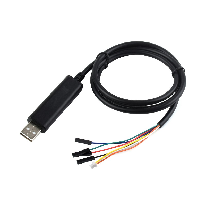 Industrial USB TO TTL (D) Serial Cable, Original FT232RNL Chip, Multi Protection Circuits, Multi Systems Support, Suitable For Raspberry Pi 5 Serial Port Debugging (แท้จาก Waveshare)