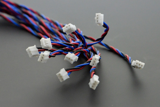 Gravity: Analog Sensor Cable for Arduino - 30cm (10 Pack) - แท้จาก DFRobot