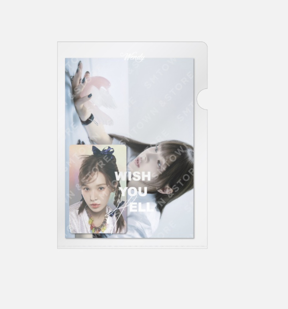 Red Velvet - WENDY - Wish You Hell MD - แบบ Hologram Photocard set แบบ A ver