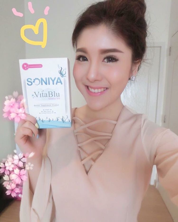 Soniya Vita Blu gluta vit ผงชงขาว จากโซนิญ่า ขาวไว ใน5 วัน