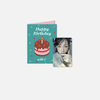 TAEYEON -TAEYEON ARTIST BIRTHDAY CARD ได้ การ์ด 1 ใบ + photo card 1 ใบ