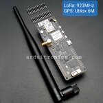 LILYGO TTGO T-Beam V1.2 ESP32 Lora32 (923MHz) GPS (NEO-6M SMA) Bluetooth พร้อมรางถ่าน 18650