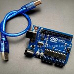 Arduino UNO R3 + Free USB Cable (Compatible)