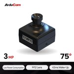 Mega 3MP SPI Camera Module with M12 Lens for Any Microcontroller