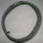 สายไฟอ่อนใส้เต็ม 26AWG UL1007 ความยาว 10 เมตร (สีดำ)