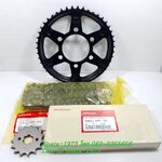 (CB 150R) ชุดโซ่และสเตอร์หน้าหลัง Honda CB 150R แท้