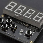7 Segment LED Keypad Shield For Arduino (ของ DFRobot)
