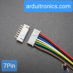 สาย XH2.54 Male Head 7P with Wire + Straight Pin Terminal