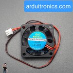Cooling Fan 5V for Raspberry Pi พัดลมระบายความร้อน (13200rpm) (~3x3x1cm)