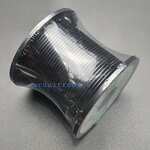 สายไฟอ่อนเส้นเดี่ยว 18AWG UL1007 ความยาว 100 ฟุต (30 เมตร) สีดำ