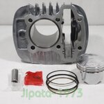 (Wave 110 i) ชุดเสื้อสูบพร้อมชุดลูกสูบแหวนครบชุด Honda Wave 110 i LED ปี 2021 (K1M) (53 มม.) งานเกรดเอ