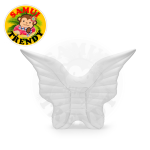 White Butterfly Wing Float