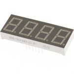 Seven Segment 4 Digits Red (Common Anode) 19mm x 50mm x 8mm