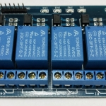 4 Channel Relay Module 5V 10A (หัวรีเลย์ยี่ห้อ Tongling รุ่น JQC-3FF-S-Z)