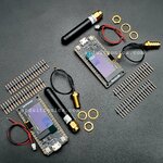 [แพ็ก 2 บอร์ด] TTGO SX1276 V1.3 LoRa32 868MHz + ESP32 with OLED 0.96 inch (Blue Screen) + Antenna + Cable