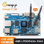 Orange Pi 5B 4GB RAM 32GB eMMC RK3588S (supports Ubuntu, Android, Debian OS) - Orange Pi