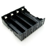 รางถ่าน 18650 แบบแยกอิสระ 4 ก้อน 3.7V