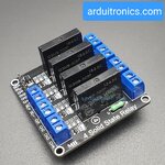 4 Channel 5V 2A Solid State Relay (SSR) High Level Trigger