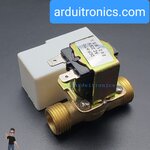 Solenoid Valve โซลินอยด์วาล์วน้ำเกลียวนอก ทองเหลือง NC ปกติปิด 1/2" 4หุน 220VAC