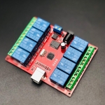 8 Channel 24V USB Relay Board Module Controller (USB Controlled Module)