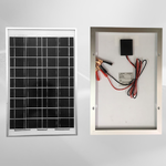 แผงโซล่าเซลล์ Solar แผงโซล่า 10W สำหรับชาร์จแบตเตอรี่ พลังงานแสงอาทิตย์ (23.5cm x 35cm)