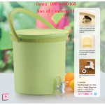 TUPPERWARE WATER DISPENSER ถังใส่น้ำ คูลเลอร์ 14.5 ลิตร เขียว green