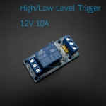 1 Channel Relay Module 12V (High/Low Level Trigger)