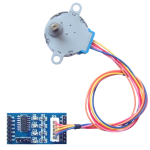 5V DC Stepper Motor + Motor Driver Module (ใช้ชิป ULN2003AN)
