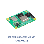 Raspberry Pi Compute Module 5 (4GB RAM, 32GB eMMC, 2.4 / 5.0 GHz Wireless, CM5104032) - แท้ 100%