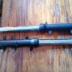 แกนโช้คพร้อมกระบอกโช้คหน้า ทั้งชุด CBR 500 R แท้