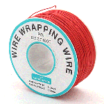 สายไฟอ่อนขนาด 30AWG 1 ม้วน ยาว 250 เมตร สีแดง