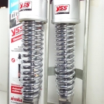 (X-1)โช้คอัพหลังคู่ YSS สำหรับ Yamaha Spark, X-1 สีชุบ