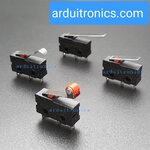 ชุด Micro Switch ไมโครสวิตช์ Limit Switch MicroSwitch (สวิตช์ 4 แบบ แบบละ 1 ชิ้น)