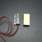 Magnetic Door Switch (สีน้ำตาล) MC-38 สวิตช์แม่เหล็ก สำหรับติดเซนเซอร์ สวิตช์ประตู สวิตช์หน้าต่างกันขโมย