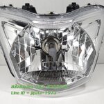 (Finn) ชุดโคมไฟหน้า พร้อมหลอดไฟหน้า Yamaha Finn แท้