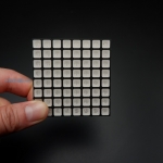 LED Square 10mm Matrix 8x8 Full Color RGB ขนาด 60mm x 60mm (Common Anode)