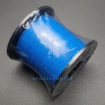 สายไฟอ่อนเส้นเดี่ยว 18AWG UL1007 ความยาว 100 ฟุต (30 เมตร) สีน้ำเงิน