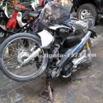 งานดัดโครงตัวถัง Honda Wave 100 s