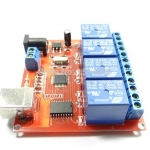 4 Channel Relay Board Module Controller 12V USB (USB Controlled Module)
