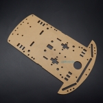2WD Smart Car Chassis Plate (แผ่นอะคริลิค สำหรับทำโครงรถ รถ 2WD)