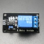 5V 1 Channel Relay High/Low Level Trigger Optocoupler Relay Module (Black PCB)