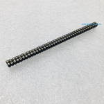 Double Row Circular Hole Jack (2x40 Pin, 2.54 mm)