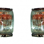 (1 คู่ มีขั้ว+หลอด) ไฟหรี่มุม โตโยต้า TOYOTA ไทเกอร์ ขอบชุบ (L-R ราคาต่อ 1 คู่ มีขั้ว+หลอด)