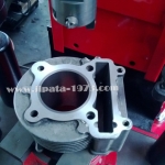 งานตีปลอกสูบลูกโตและทำวาล์วแต่ง