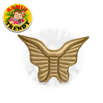 Gold Butterfly Wing Float