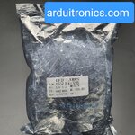 5mm LED สีน้ำเงินหลอดใส (1,000 หลอด)